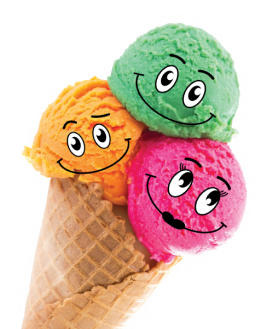 many ice cream